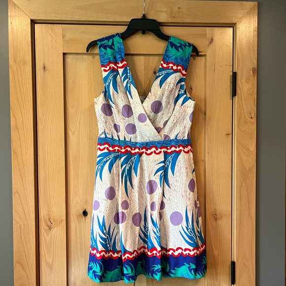Tracy Reese multicolor sundress, size 6P - Picture 7 of 11